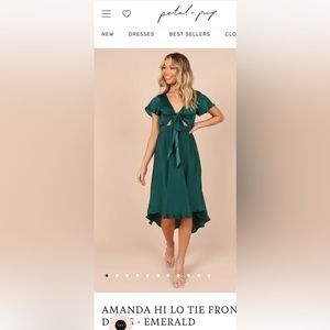 Petal and Pup Amanda Tie Dress